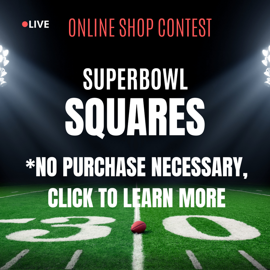 Super Bowl Squares in The Online Shop!